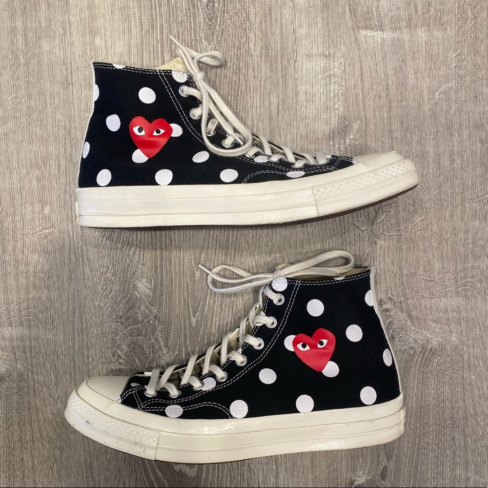 Comme des Garçons x Chuck Taylor ‘Black Polka Dot’